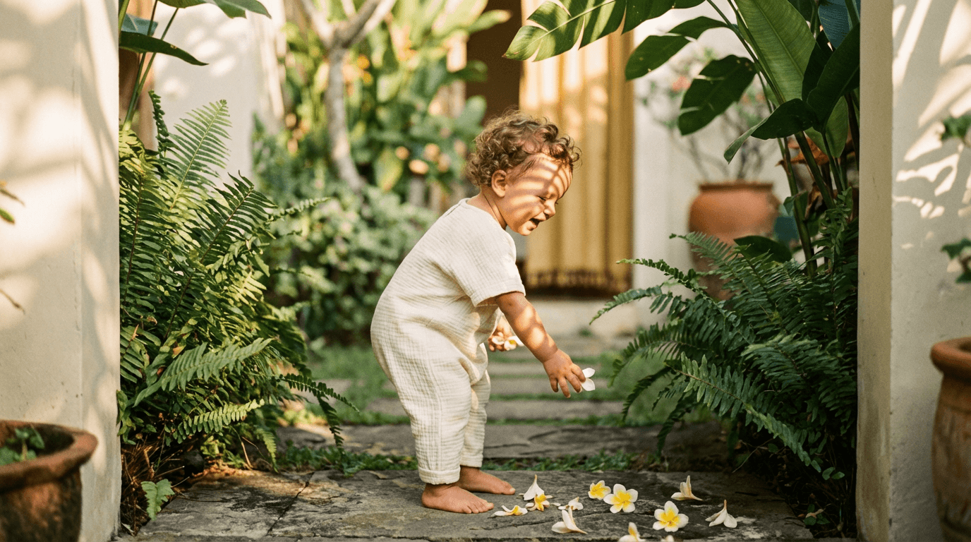 What to Dress Your Baby in for the Flight to Bali
