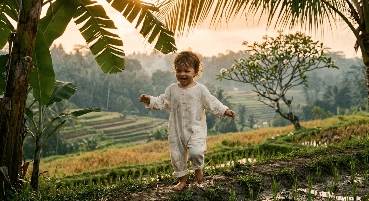 Dressing Your Baby to Stay Mosquito-Safe in Bali's Heat