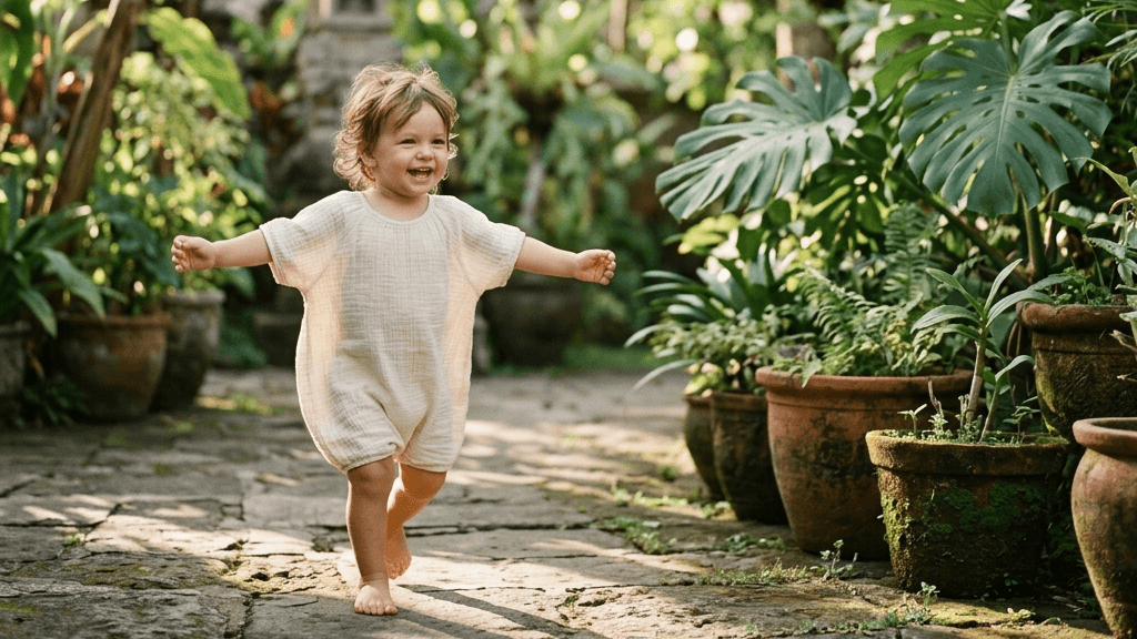 Soft, Breathable Baby Clothes for Sensitive Skin in the Heat