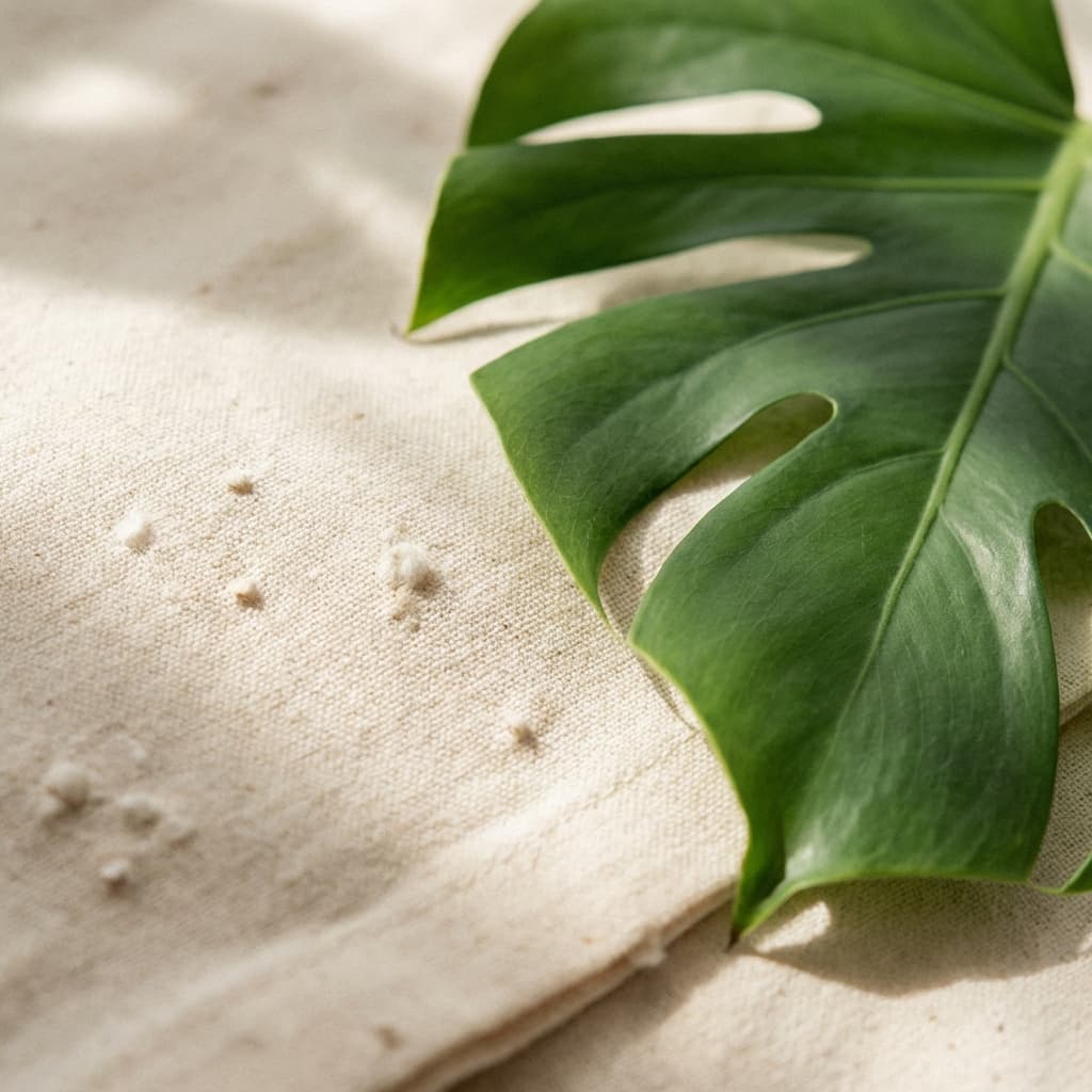 A child playing in a field, representing sustainable living