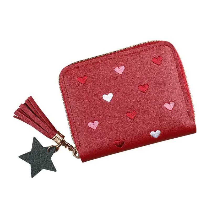 Heart Motif Wallet